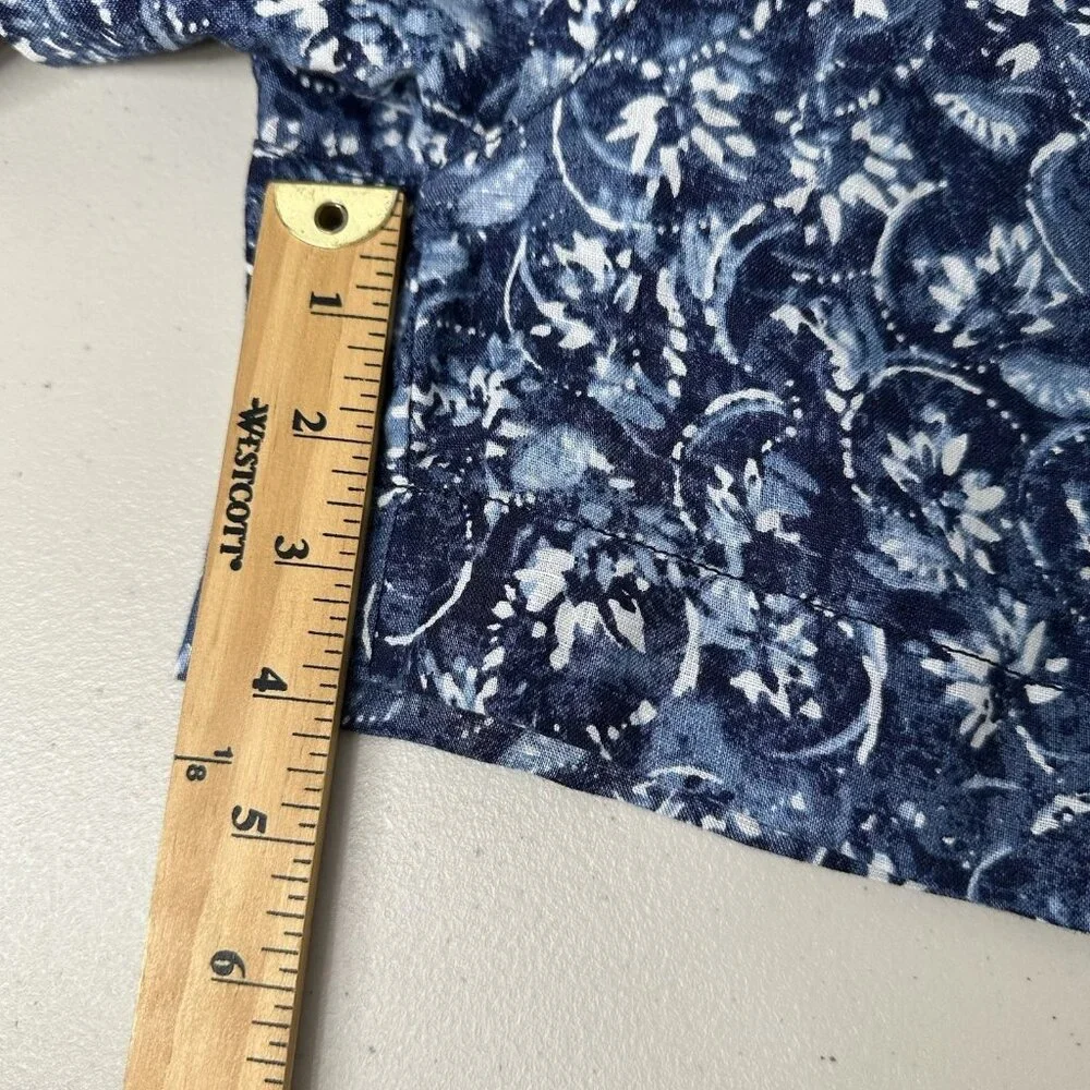 Ralph Lauren‎ Linen Shorts Blue Paperbag Size 12